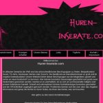 Huren Inserate